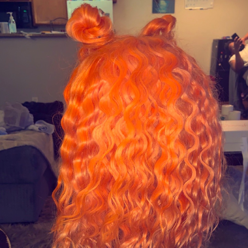 14 inch lace front wig 12A